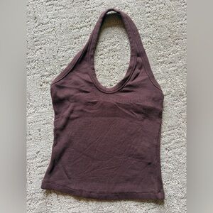 Kookai Rich Brown Tank Top